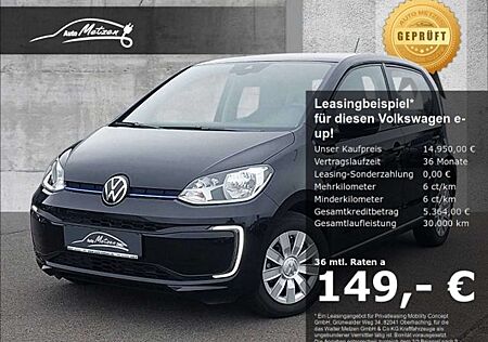 VW e-up! Volkswagen e-up! SOH 95,4% AVILOO ZERTIFIKAT CCS KAMERA DAB+ BLUETO