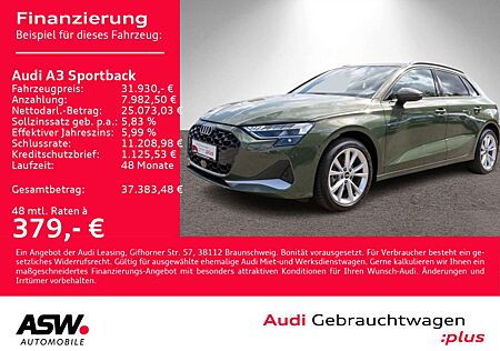 Audi A3 advance 30TFSI Navi LED GRA PDC SHZ