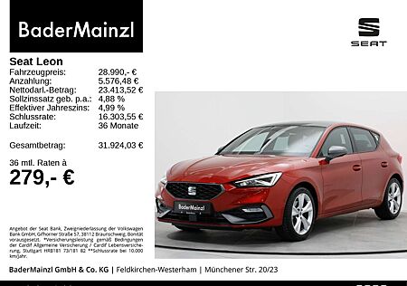 Seat Leon 2.0 TDI FR Pano AHK Mirror Link Kam. BEATS