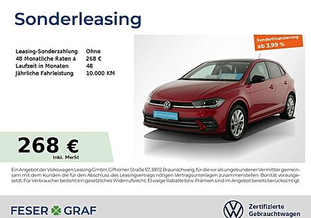 VW Polo Volkswagen Style 1.0 TSI DSG Navi Kamera LED ACC SiHz