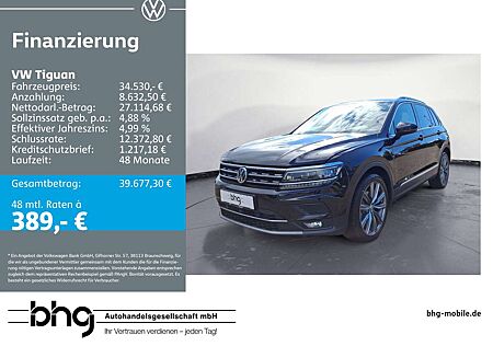VW Tiguan Volkswagen 2.0 TDI SCR 4Motion DSG Highline