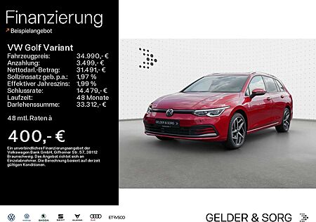 VW Golf Variant Volkswagen Life 1.5 TGI Pano*Stand*RFK*HuD*ACC