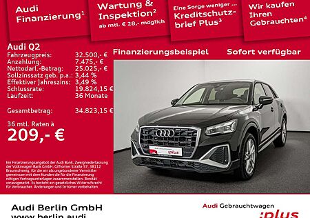 Audi Q2 S line 30 TDI S tr. AHK VIRTUAL PDC NAVI MATR