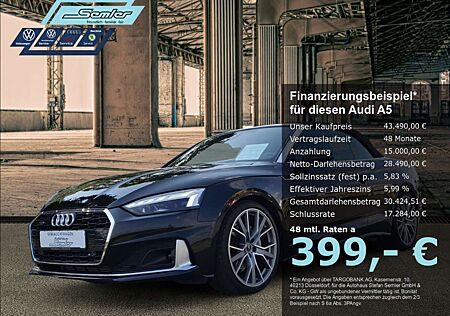 Audi A5 Cabriolet 40 TFSI quattro 2.0 Leder 20 Zoll Matrix