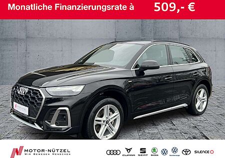 Audi Q5 50 TFSI e QU S-LINE MATRIX+NAVI+RFK+ACC+AHK