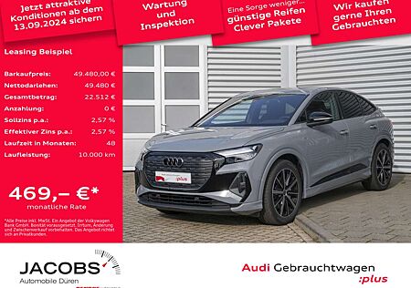 Audi Q4 e-tron Sportback45 S line/Black+/Pano/20Zoll