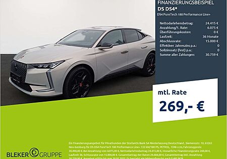 DS Automobiles DS 4 PureTech 180 Performance Line+