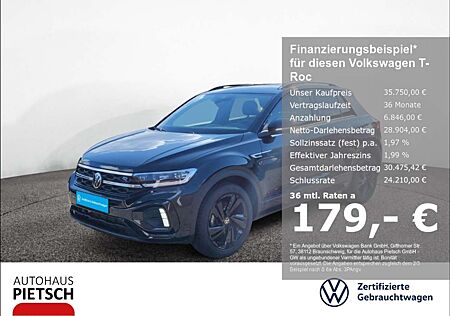 VW T-Roc Volkswagen 1.5 TSI R-Line Business Black IQ.Drive