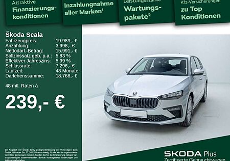 Skoda Scala Essence 1,0 TSI DSG *SHZ*LED*Klima*Assist*