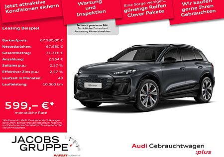 Audi Q6 e-tron Q6 perf. S line/0,25%/Luft./Matrix/HuD/Pano/360°/B+O/21Zoll