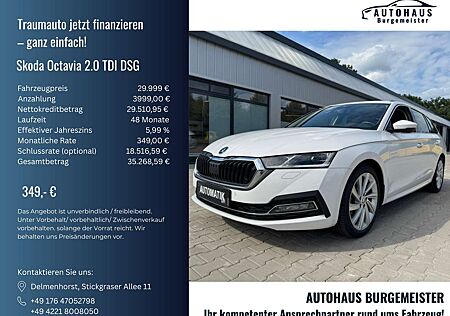 Skoda Octavia 2.0 TDI DSG *Headup*Auto*Memory*Kamera*AHK*ACC*
