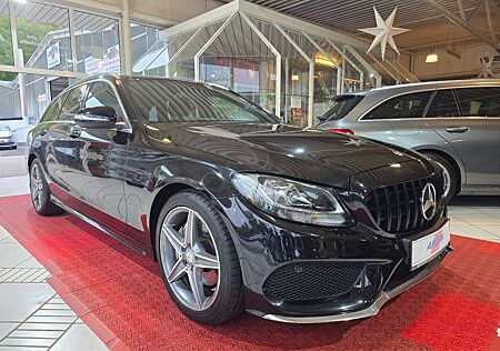 Mercedes-Benz C 180 T AMG Line+NAVI+KAMERA+LEDER+BURMESTER+AHK