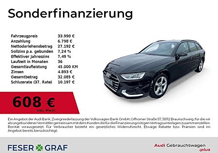 Audi A4 Avant 35 TFSI S tronic ACC/VC+/NAVI+/GJR/