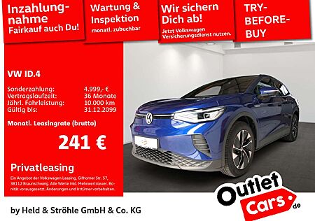 VW ID.4 Volkswagen Pro Perf ACC AHK HuD PANO MATRIX WÄRMEPUMPE