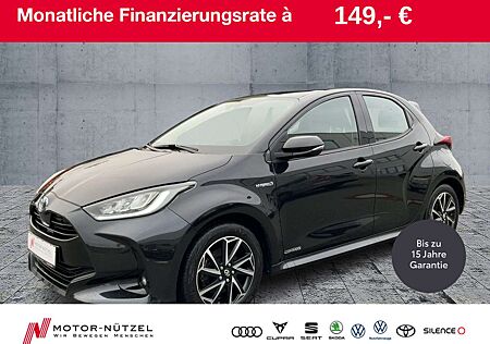 Toyota Yaris gebraucht kaufen Toyota Yaris 1.5 Dual-VVT-iE CLUB LED+SHZ+RFK+GRA+16"LM