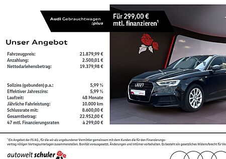 Audi A3 Sportback 1.4 TFSI S-tronic S-line sport Navi LED