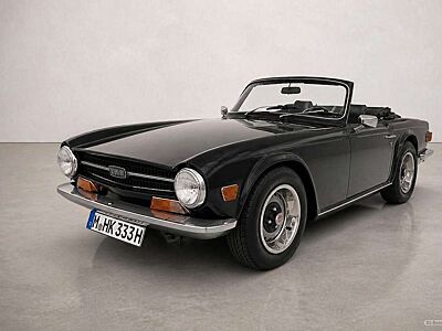 Triumph TR6 Ttiumph TR6 H-Kennzeichen