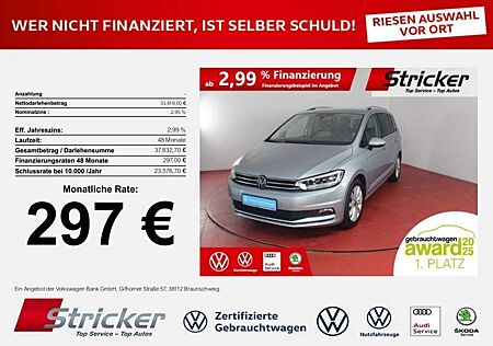 VW Touran Volkswagen Highline 2.0TDI DSG 297,-ohne Anzahlung Kamera AC