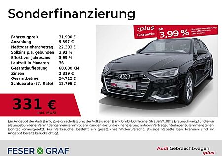 Audi A4 Avant 35 TFSI advanced Stronic,LED,Leder,Navi+,Kam