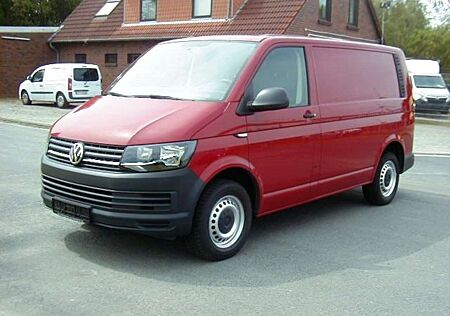 VW T6 Transporter Volkswagen 2.0 TDI 102 PS-65119Km-Kasten-ZV-EFH-3 Sitzer