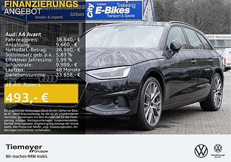 Audi A4 40 TFSI SHZG GRA AHK LM19