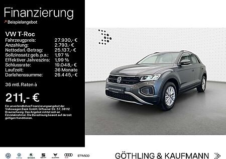 VW T-Roc Volkswagen Life 1.5 TSI 110kW 6-Gang*NAVI*AHK*KAM*SHZ