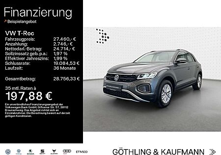 VW T-Roc Volkswagen Life 1.5 TSI 110kW 6-Gang*NAVI*AHK*KAM*SHZ