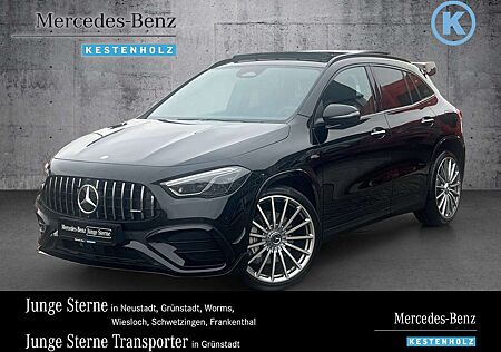 Mercedes-Benz GLA 35 AMG 4M AERO+NIGHT+21+LEDER+KEYL+360+PANO