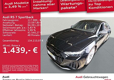 Audi RS7 PERF.*QU*360°*STHZG*PANO*MATRIX*N