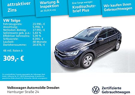 VW Taigo Volkswagen Life 1.0 TSI