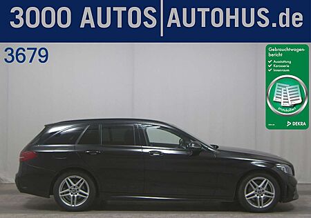 Mercedes-Benz C 220 T d AMG Line AHK Night Leder el.Heck vc