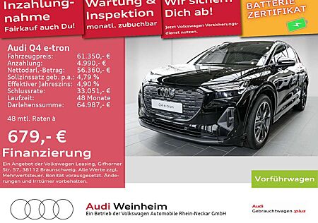 Audi Q4 e-tron 45 quattro AHK Navi MatrixLED S line