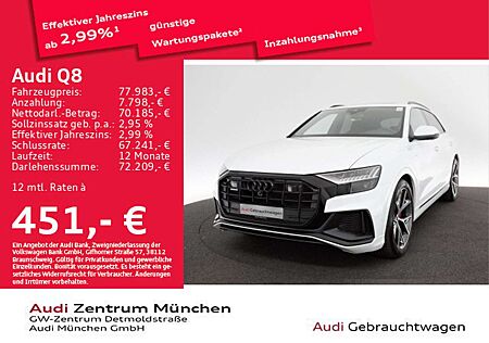 Audi Q8 55 TFSI qu. 3x S line UPE:126" B&O/StdHzg/Pan