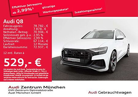 Audi Q8 55 TFSI qu. 3x S line UPE:126" B&O/StdHzg/Pan