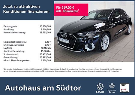 Audi A3 35 Spb. advanced 2.0 TDI | LED RFK Navi