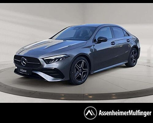 Mercedes-Benz A 180 Limousine AMG+MBUX+Night+Wide+Cam+LED+Navi