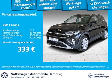 VW T-Cross Volkswagen 1.0 TSI Life DSG Kamera Navi IQ.Light