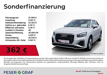 Audi Q2 35 TFSI S tronic S Line Ext Pano,Navi,Matrix,