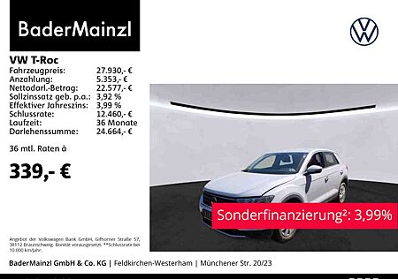 VW T-Roc Volkswagen 2.0 TDI DSG 4M Style AHK Navi LED ACC SHZ