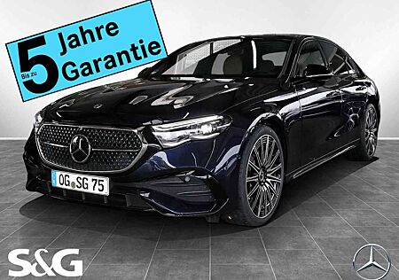 Mercedes-Benz E 220 d 4M AMG Leder Braun+LED+360°+AHK+Distro