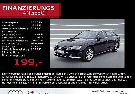 Audi A4 Avant 40 TFSI qu NAVI ACC Leder Kam. advanced