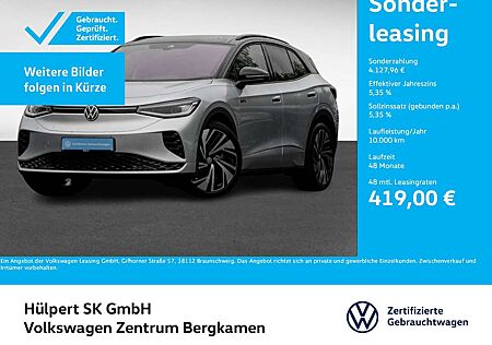 VW ID.4 Volkswagen GTX 4X4 WÄRMEPUMPE PANO AHK CAM ACC LM21