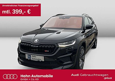 Skoda Kodiaq gebraucht kaufen Skoda Kodiaq RS 2.0TSI 4x4 DSG Standh Pano 360° AHK