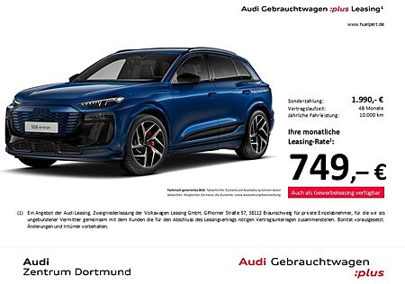 Audi SQ6 e-tron quattro edition one blue CARBON PANO