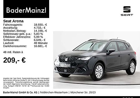 Seat Arona 1.0 TSI Style Carplay Virtual SHZ PDC LED