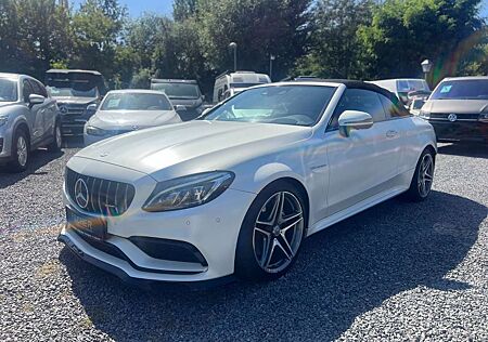 Mercedes-Benz C 63 AMG Cabrio+BURMESTER+LED+NAVI+BI COLOR+