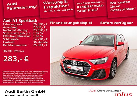 Audi A1 S line 25 TFSI S tr. SITZHZG LED