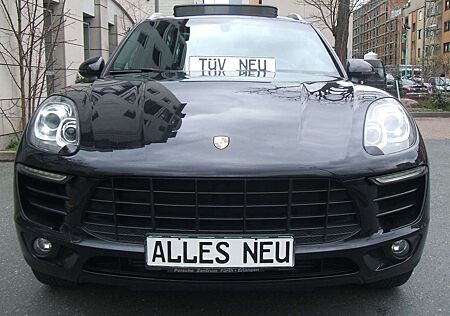 Porsche Macan S-VOLL-Extr.CARBON-1.Hand--LUFT-PANO-Bi-XEN