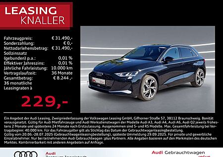 Audi A3 Sportback 35 TFSI AHK NAVI 18" virt. Advanced