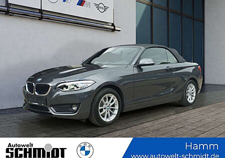 BMW 218 i Cabrio Navi LED Sitzhz PDC / GARANTIE